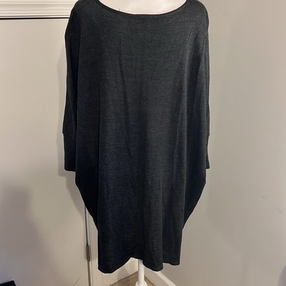 Eileen Fisher dark grey sweater Size L - Picture 5 of 6